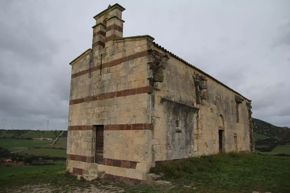 Chiesa di san Pancrazio di Nursi - Sedini. Credits: Gianni Careddu/commons.wikimedia.org. License: CC BY-SA.